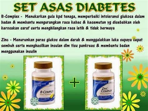 supplement kencing manis Shaklee